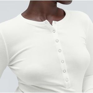 The Pima Micro Rib Long-Sleeve Henley